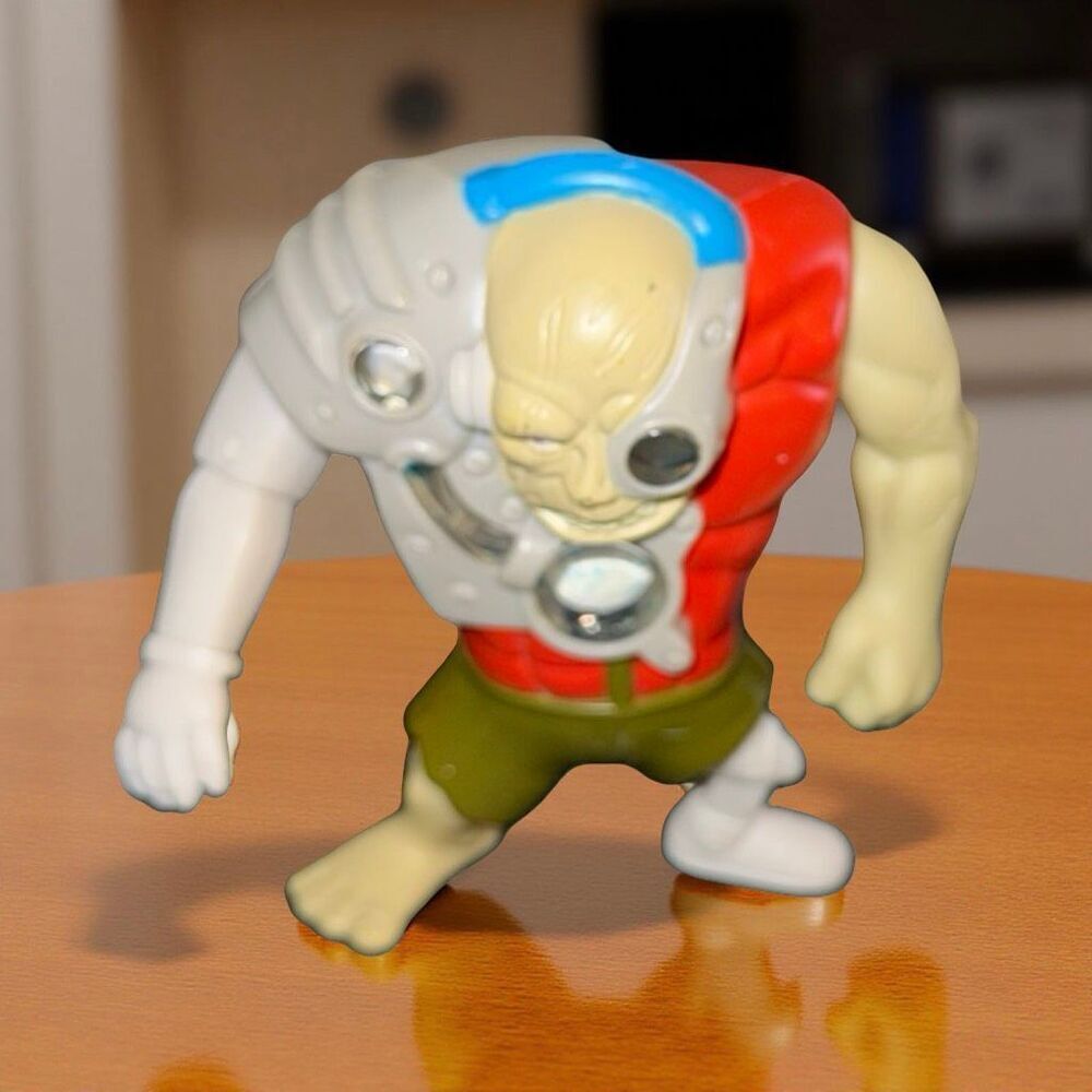 2003 McDonald's STRETCH SCREAMERS Toy Quest Cyborg Creature Figure A47